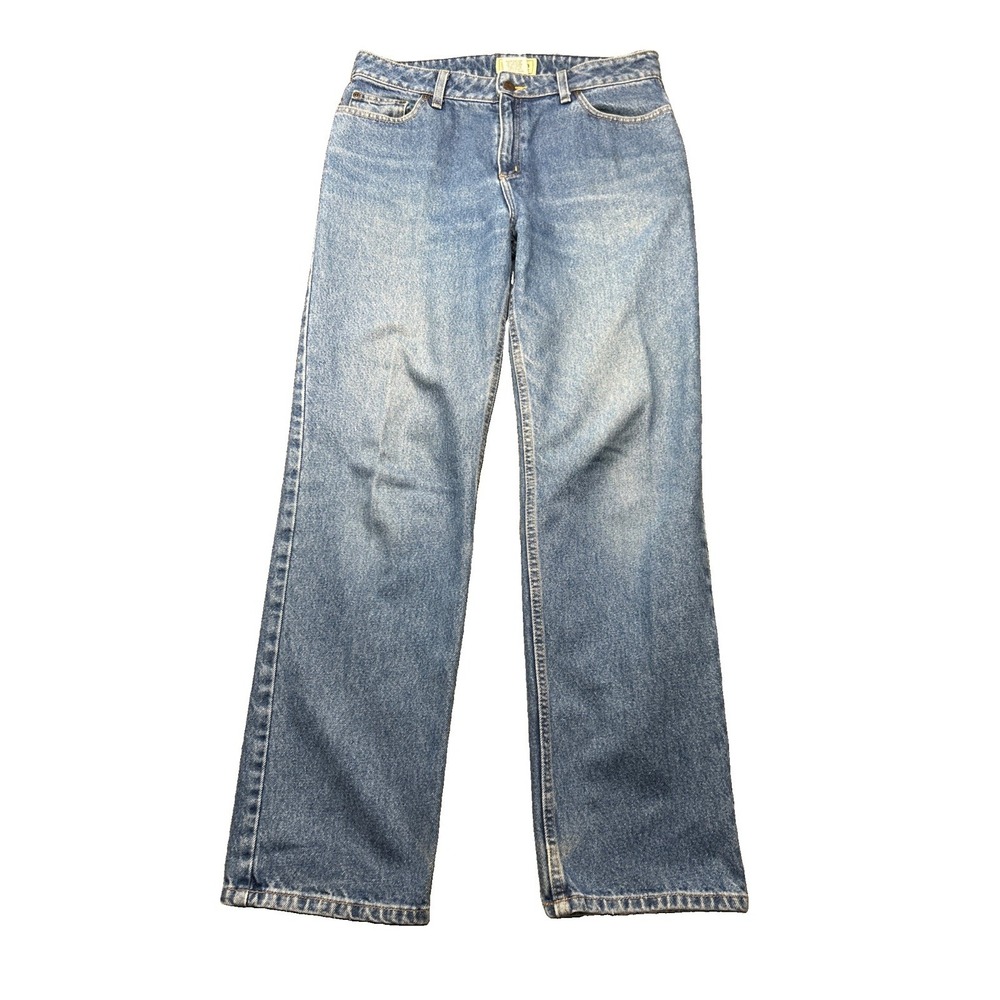 LL Bean Jeans Mens 32x32 Blue Vintage Straight Leg Classic Fit Denim